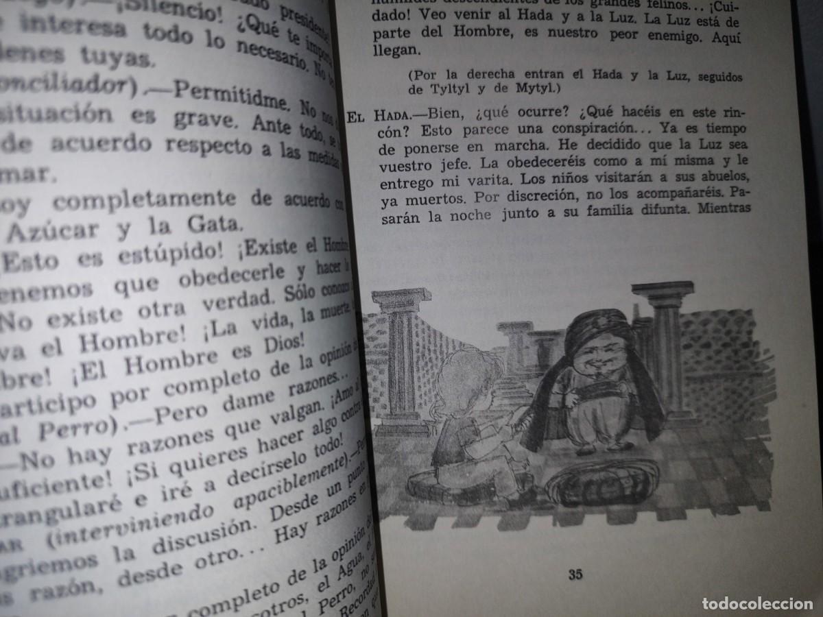 Libros de segunda mano: 212- EL P&Aacute;JARO AZUL - MAURICIO MAETERLINCK - 1983 - Foto 7