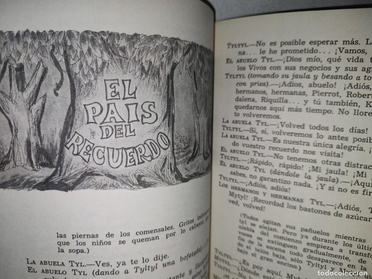 Libros de segunda mano: 212- EL P&Aacute;JARO AZUL - MAURICIO MAETERLINCK - 1983 - Foto 9