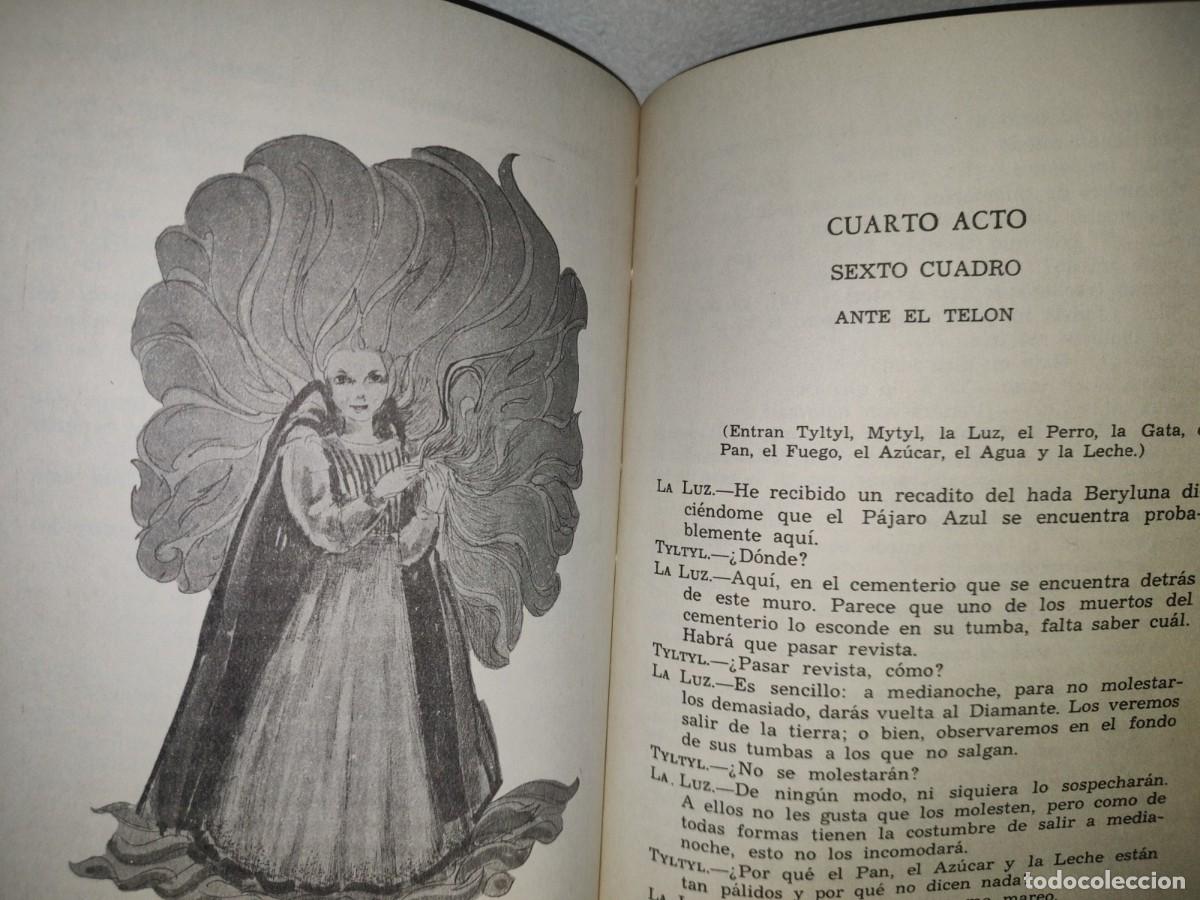 Libros de segunda mano: 212- EL P&Aacute;JARO AZUL - MAURICIO MAETERLINCK - 1983 - Foto 11