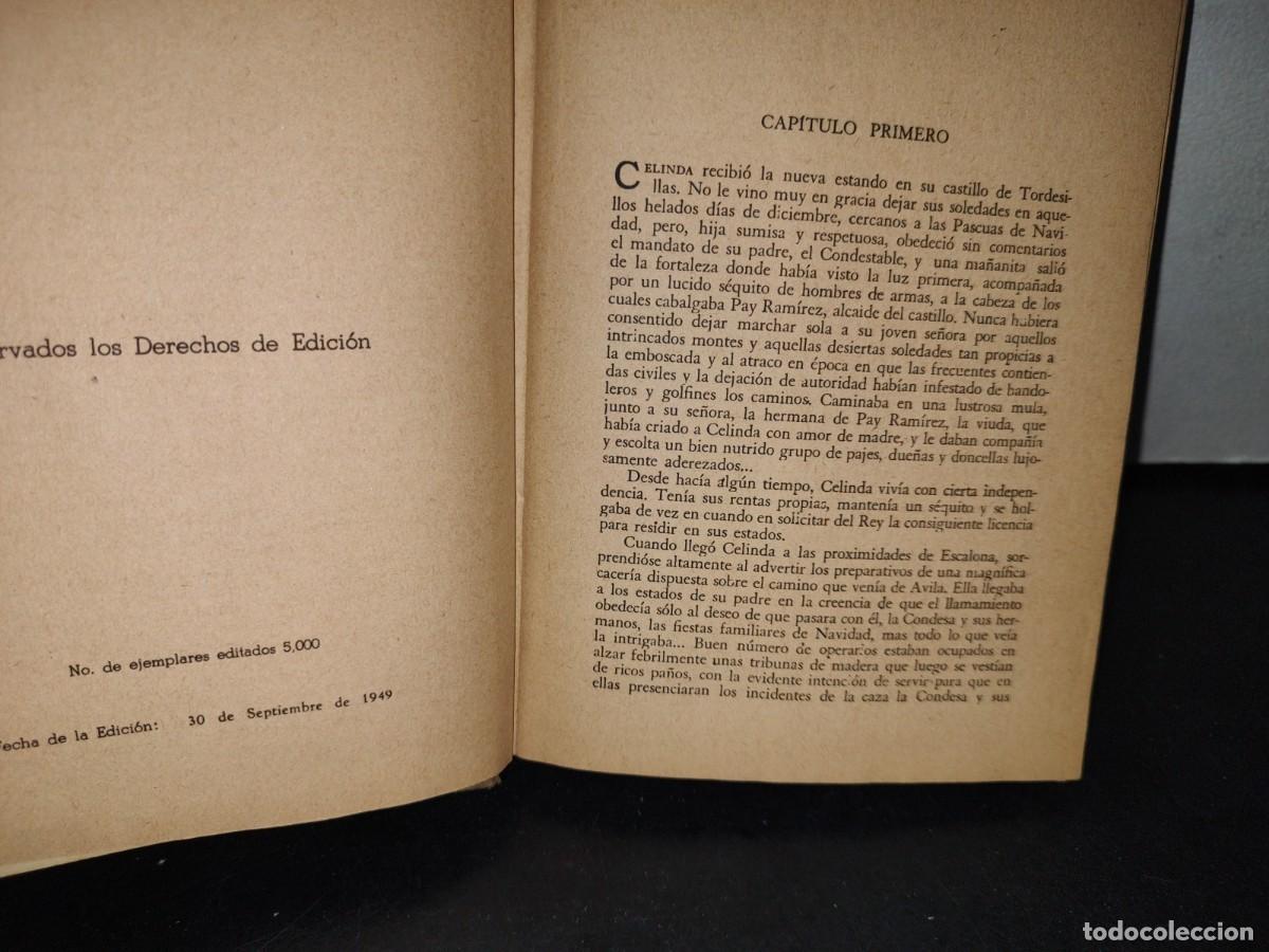 Libros de segunda mano: 176- EL CASTILLO DE ESCALONA - RAFAEL P&Eacute;REZ Y P&Eacute;REZ - 1949 - Foto 4