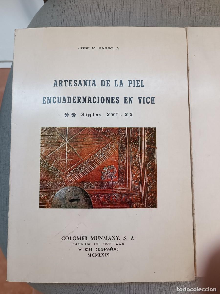 Libros de segunda mano: Artesan&iacute;a de la piel. 2 vol. - Foto 2