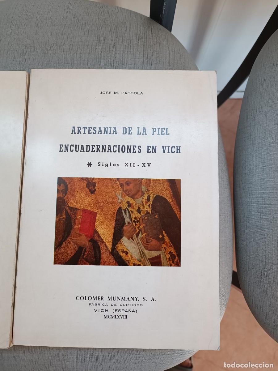 Libros de segunda mano: Artesan&iacute;a de la piel. 2 vol. - Foto 3