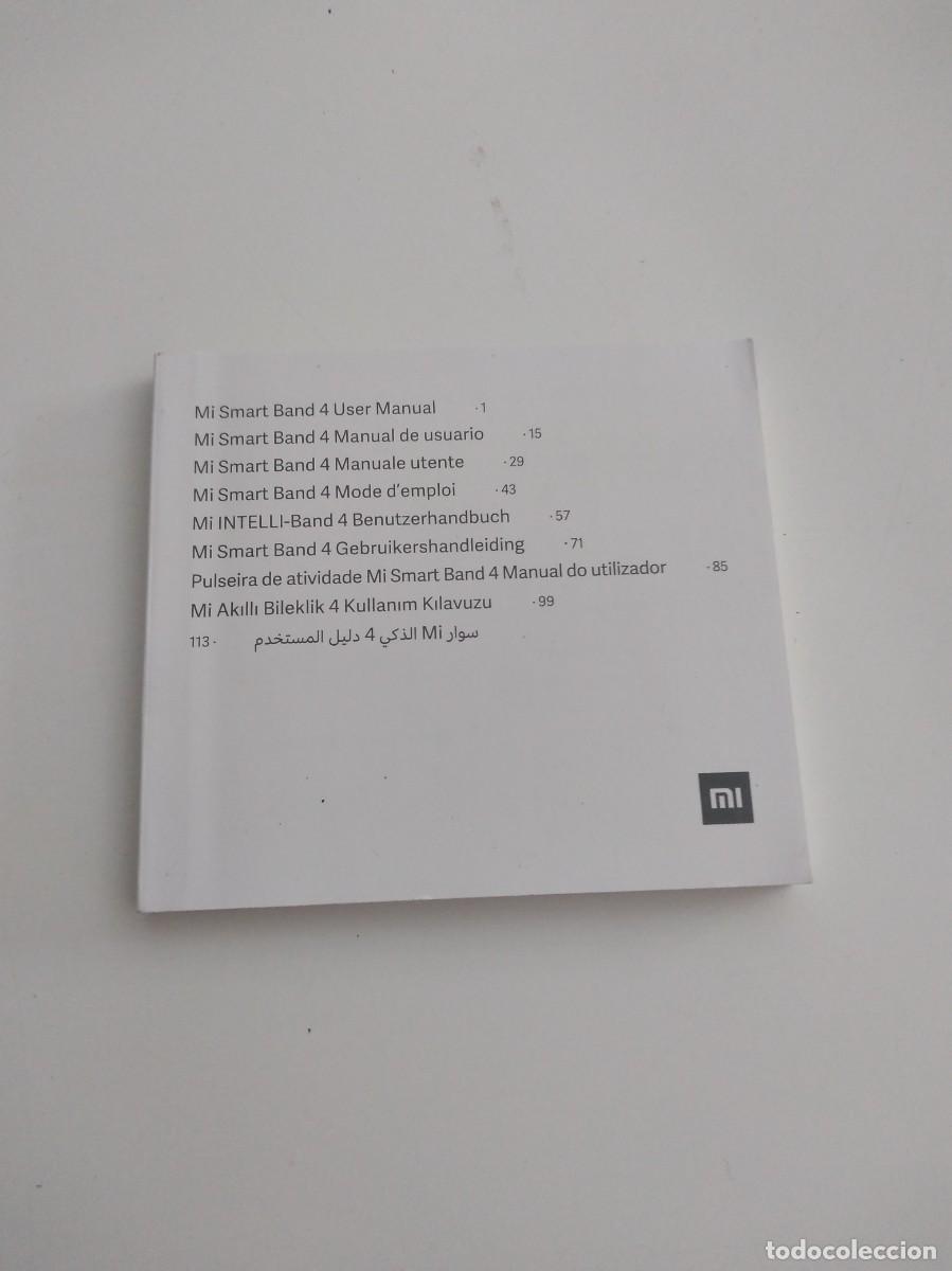 Libros de segunda mano: HJ7OJ MANUAL SMART BAND 4 - Foto 1