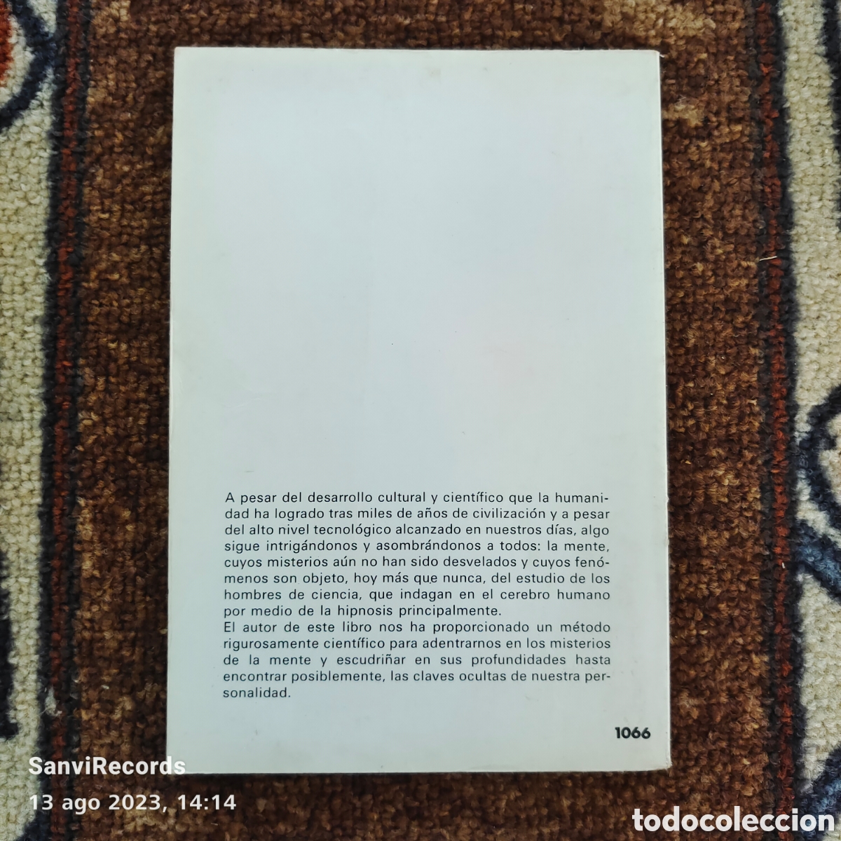 Libros de segunda mano: C&Oacute;MO HIPNOTIZAR, EXPERIMENTOS PR&Aacute;CTICOS DE HIPNOTISMO (ARMANDO ESTEVEZ) (EDITORIAL DE VECCHI) - Foto 2
