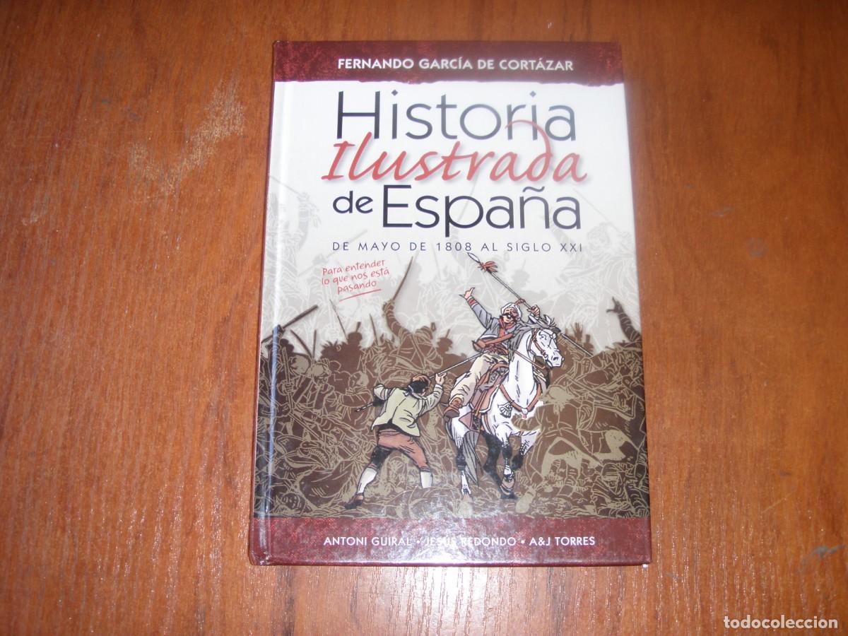 Libros de segunda mano: LOTE DE DOS LIBROS HISTORIA ILUSTRADA DE ESPA&Ntilde;A FERANDO GARC&Iacute;A DE CORTAZAR