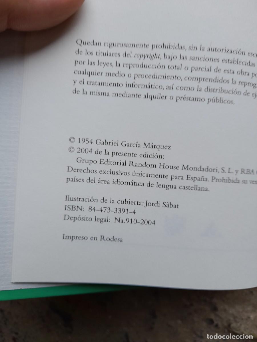 Libros de segunda mano: Libro Gabriel Garc&iacute;a M&aacute;rquez La hojarasca - Foto 2
