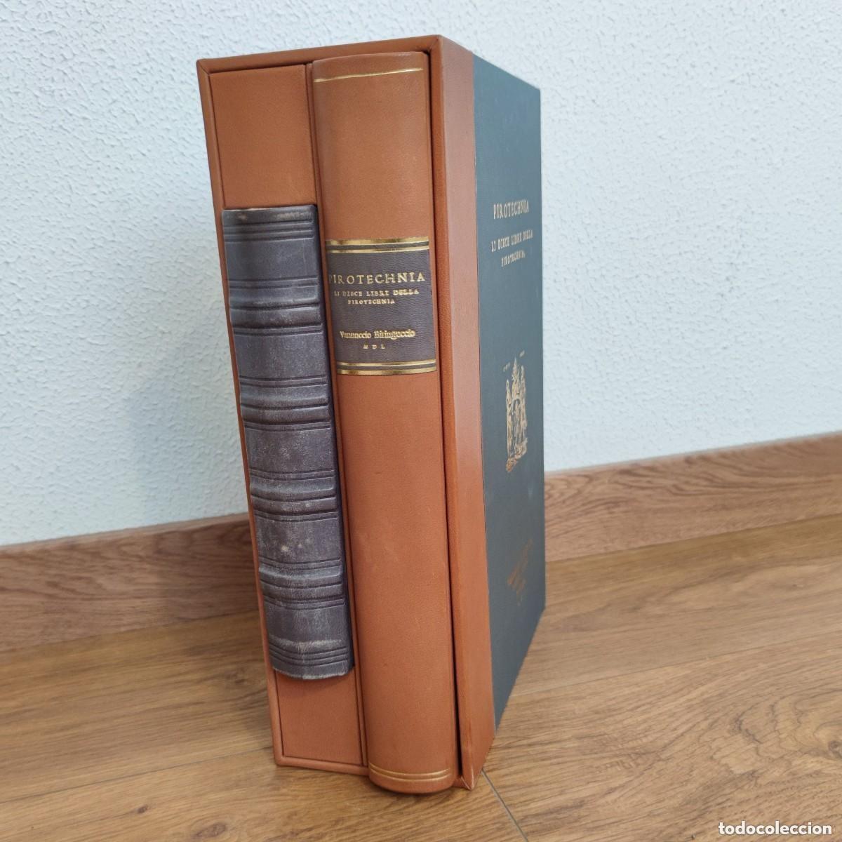 Libros de segunda mano: Pirotechnia 1550 - Vannoccio Biringuccio - FACSIMIL LUJO - Foto 2