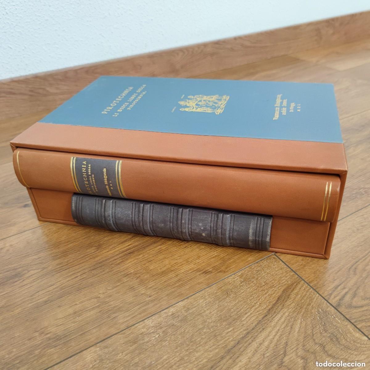 Libros de segunda mano: Pirotechnia 1550 - Vannoccio Biringuccio - FACSIMIL LUJO - Foto 3