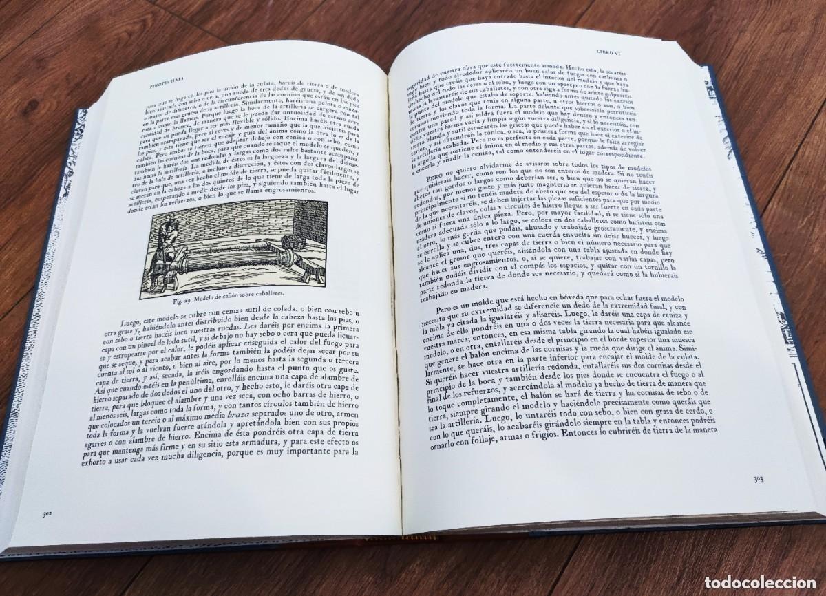 Libros de segunda mano: Pirotechnia 1550 - Vannoccio Biringuccio - FACSIMIL LUJO - Foto 7
