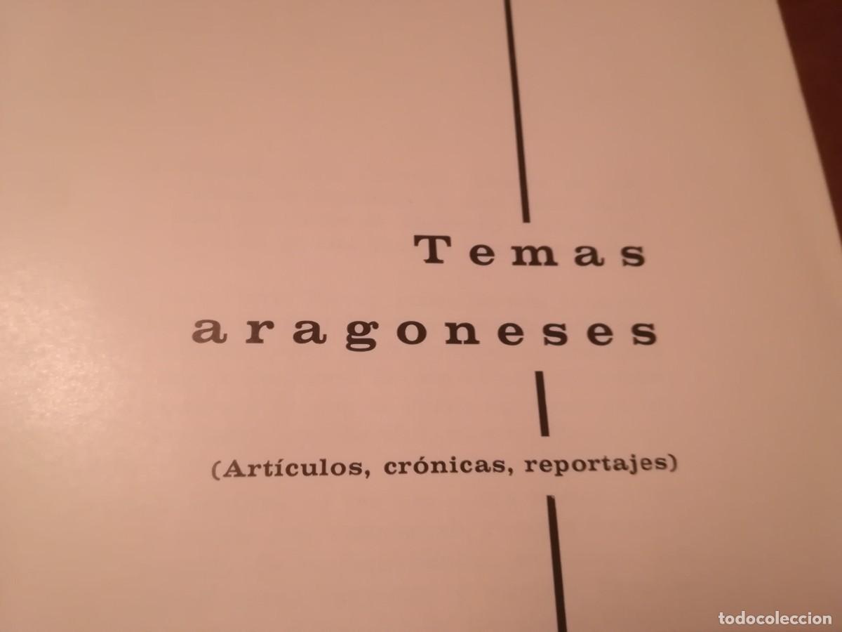 Libros de segunda mano: TEMAS ARAGONESES / ARTICULOS CRONICAS REPORTAJES / CONS537 - Foto 2