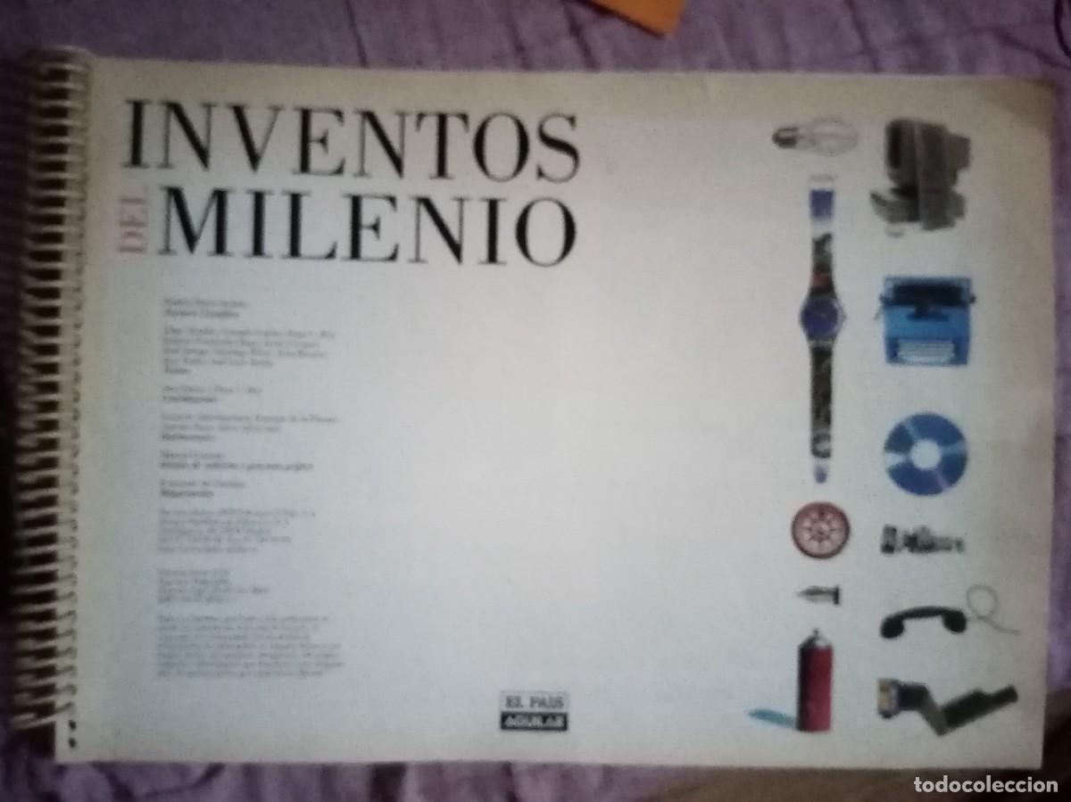 Libros de segunda mano: Inventos Milenio El Pais Ed Aguilar - Foto 1