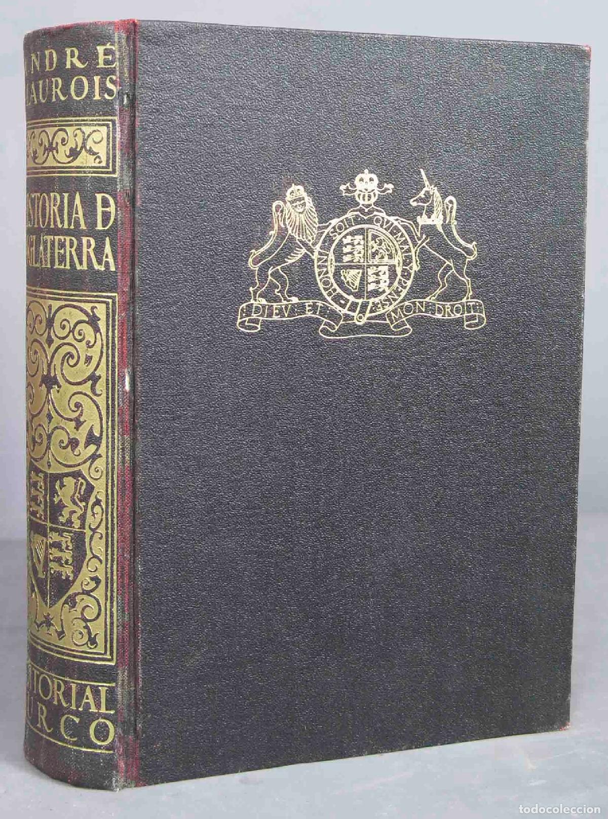 Libros de segunda mano: Historia de Inglaterra. Maurois. 1944 - Foto 1