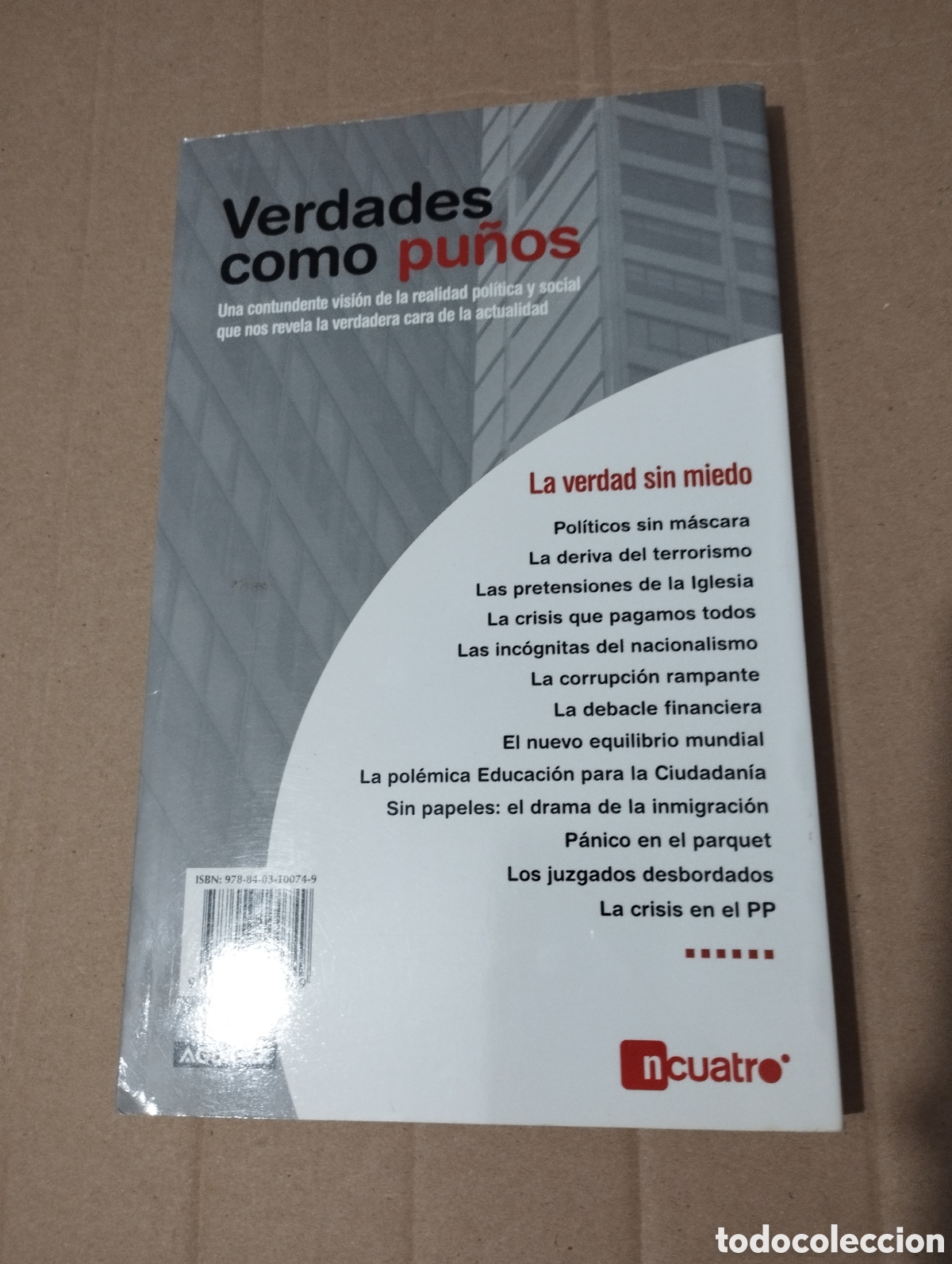 Libros de segunda mano: VERDADES COMO PU&Ntilde;OS (I&Ntilde;AKI GABILONDO) - Foto 3