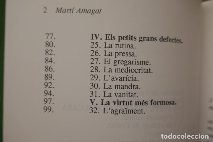 Libros de segunda mano: LES VIRTUTS DESTAR PER CASA - MART&Iacute; AMAGAT - Foto 8
