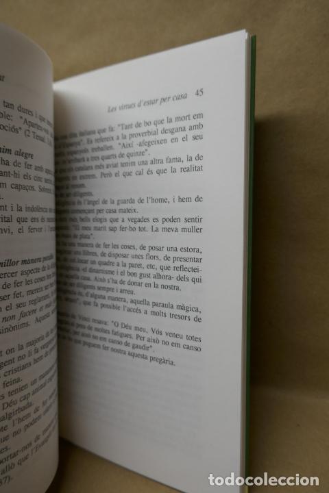Libros de segunda mano: LES VIRTUTS DESTAR PER CASA - MART&Iacute; AMAGAT - Foto 9