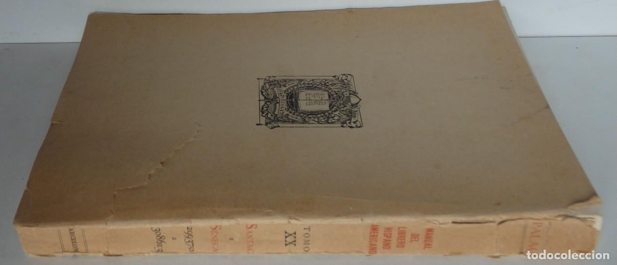 Libros de segunda mano: Manual del Librero HispanoAmericano &ndash; TOMO XX - - Foto 3