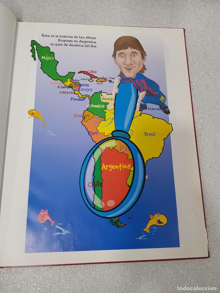 Libros de segunda mano: LIBRO MESSI EL PULGUITA TEMIBLE BAR&Ccedil;A - Foto 2