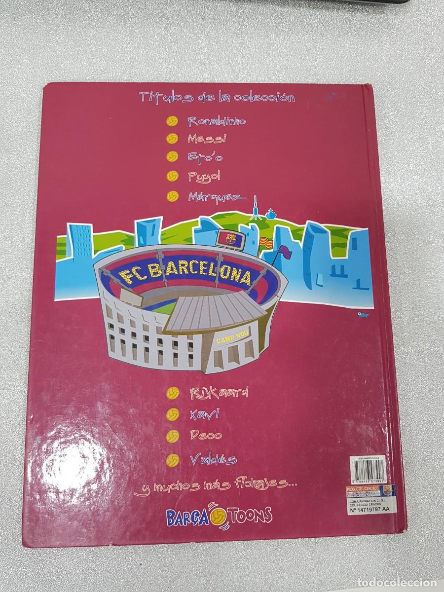 Libros de segunda mano: LIBRO MESSI EL PULGUITA TEMIBLE BAR&Ccedil;A - Foto 3