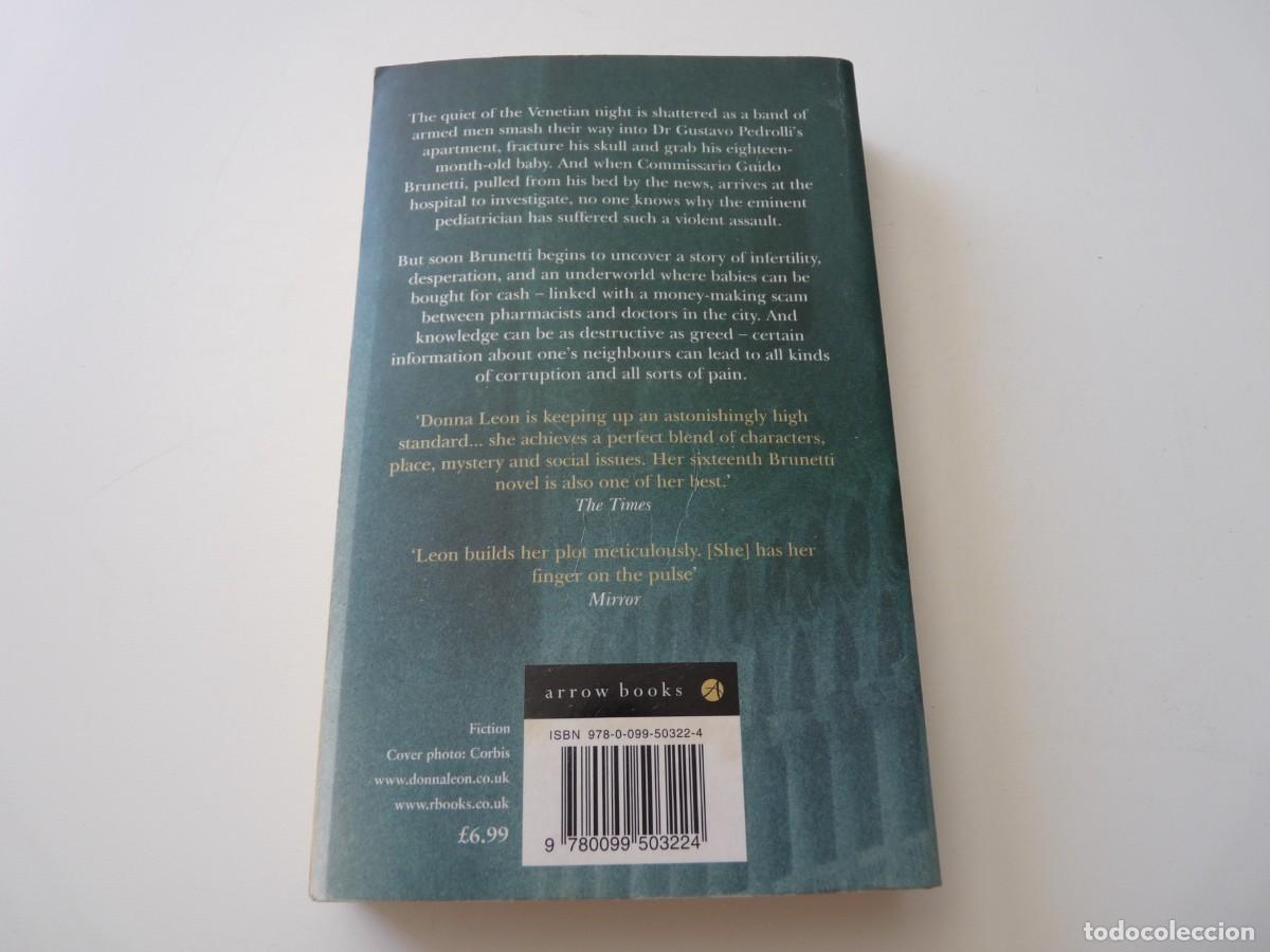Libros de segunda mano: SUFFER THE LITTLE CHILDREN de DONNA LEON REF: C-17 - Foto 2