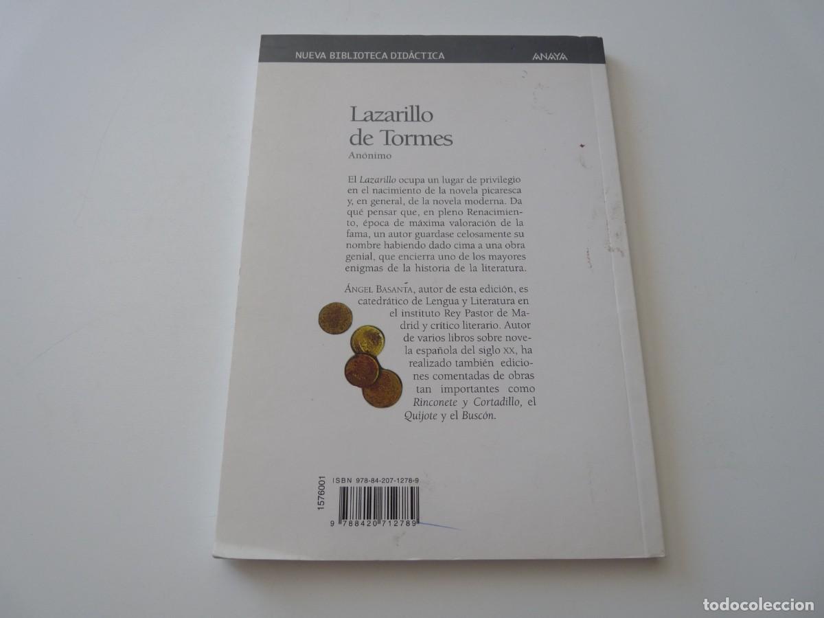 Libros de segunda mano: LAZARILLO DE TORMES REF: C-18 - Foto 2