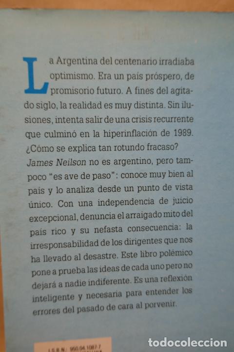 Libros de segunda mano: El fin de la Quimera - James Neilson - Foto 9