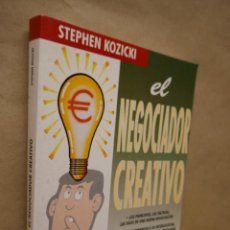 Libros de segunda mano: EL NEGOCIADOR CREATIVO - STEPHEN KOZICKI