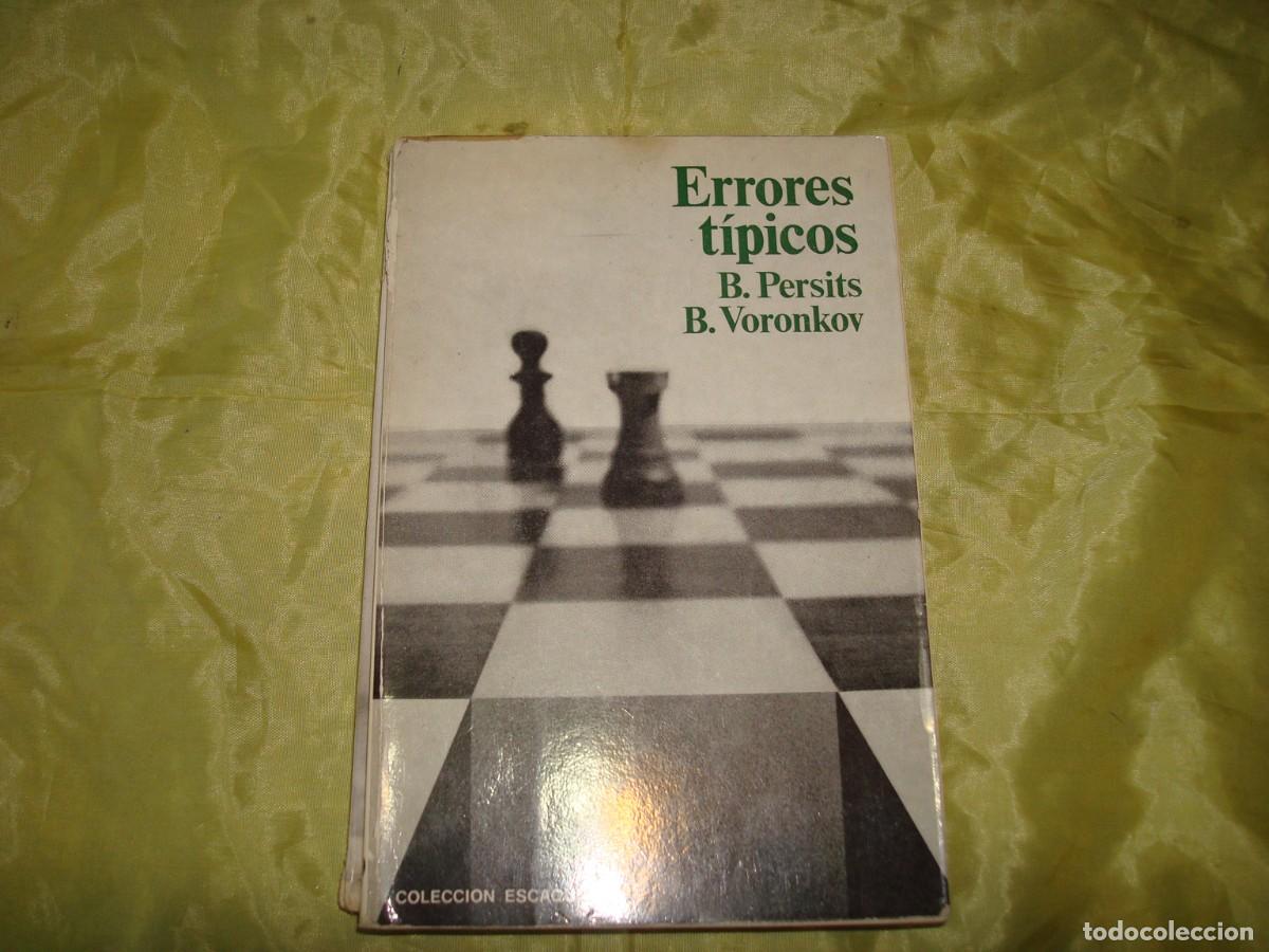Libros de segunda mano: ERRORES TIPICOS. ( AJEDREZ) B.PERSITS / B. VORONKOV. MARTINEZ ROCA, 1976 - Foto 1