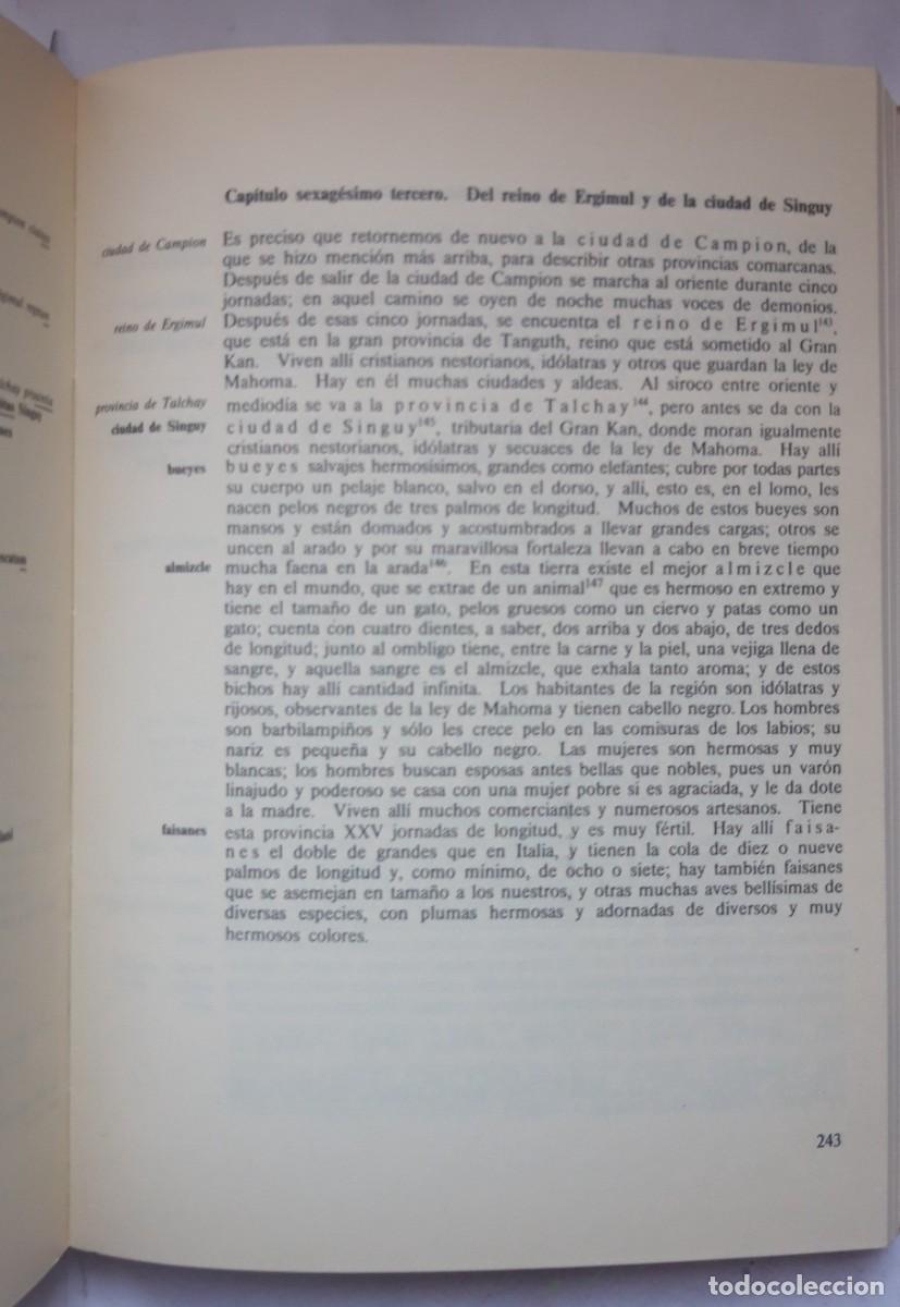 Libros de segunda mano: EL LIBRO DE MARCO POLO. - Foto 4