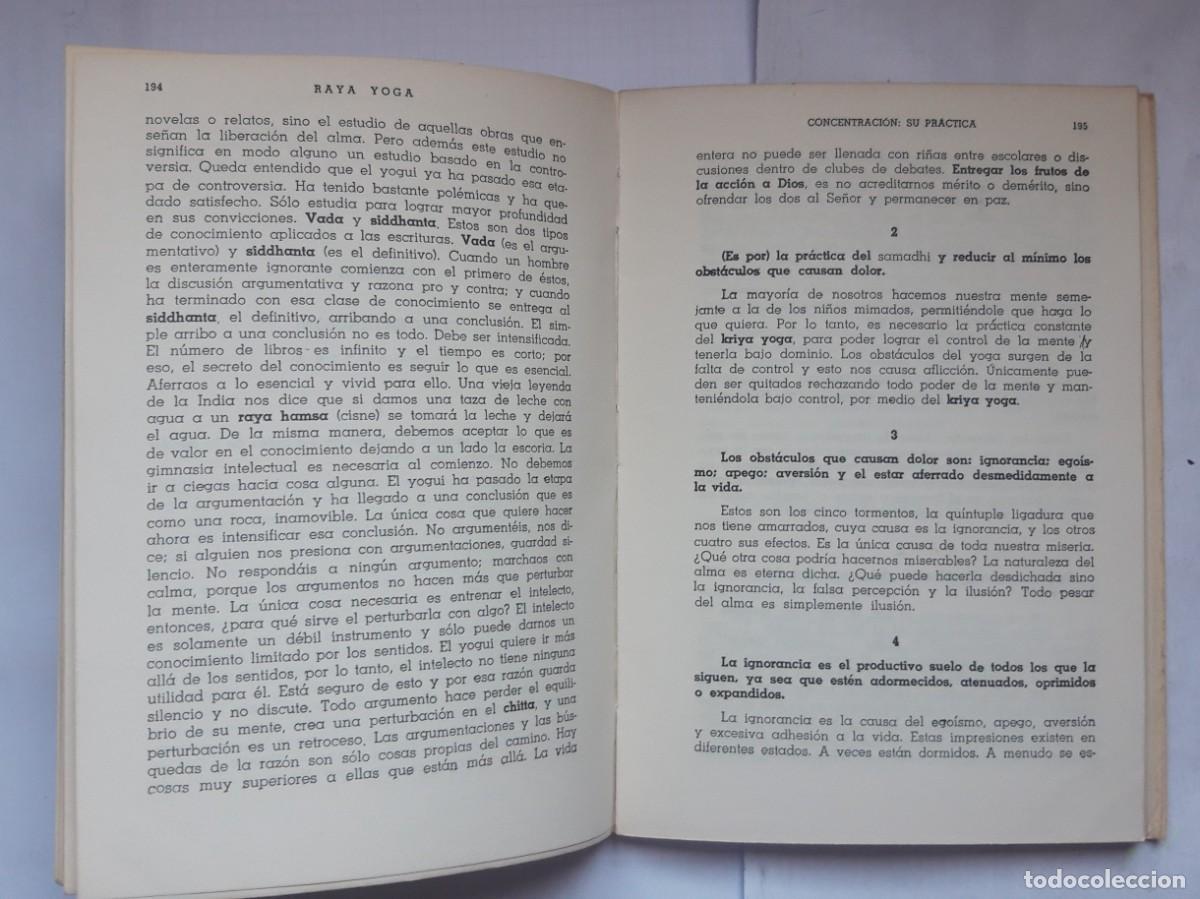 Libros de segunda mano: Raya Yoga - Vivekananda, Swami - Colecci&oacute;n Horus. - Foto 5