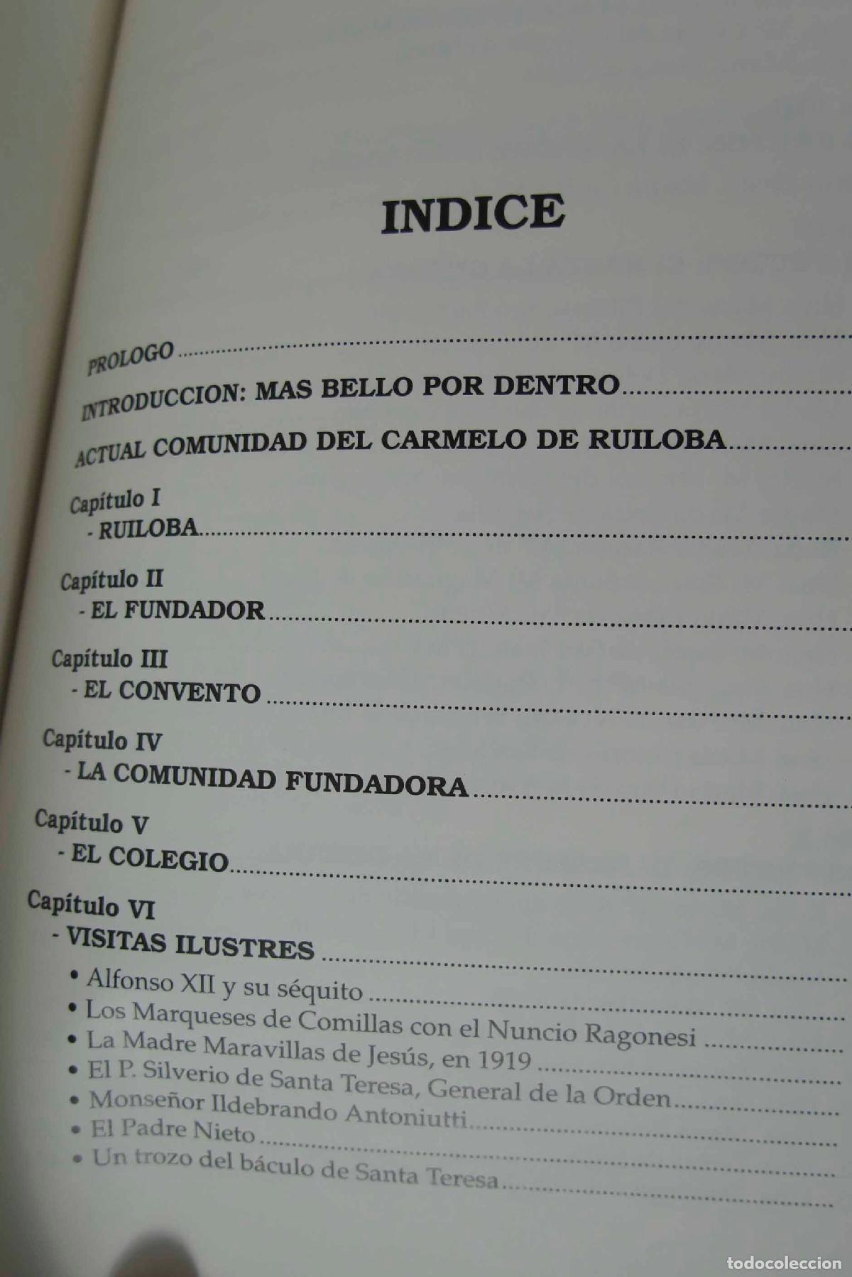 Libros de segunda mano: El Carmelo de Ruiloba. Abad Le&oacute;n - Foto 2