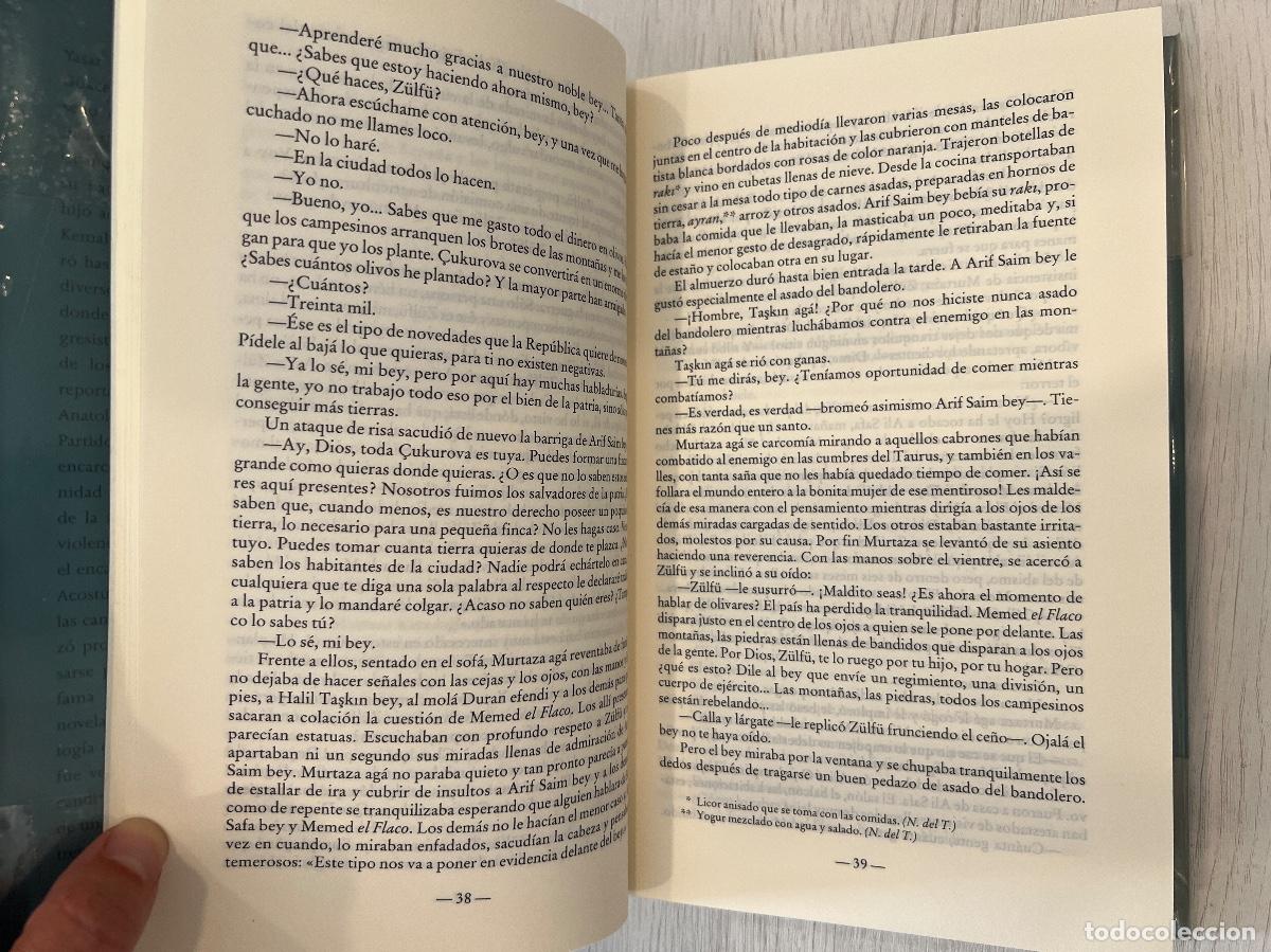 Libros de segunda mano: YASAR KEMAL. LA SOMBRA DEL HALCON. EDICIONES B 1999 - Foto 4