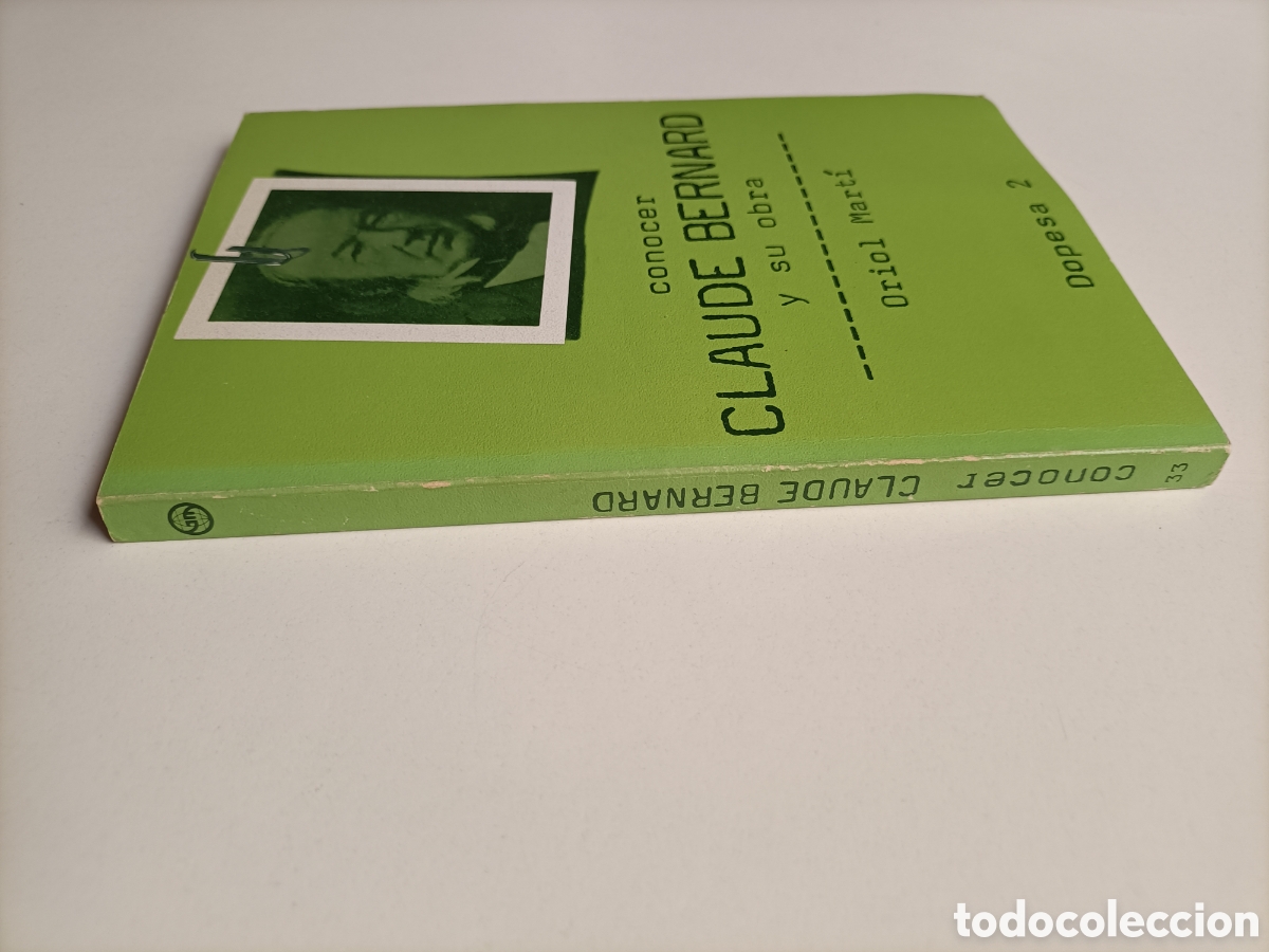 Libros de segunda mano: Conocer a Claude Bernard y su obra . Oriol Mart&iacute; - Foto 4