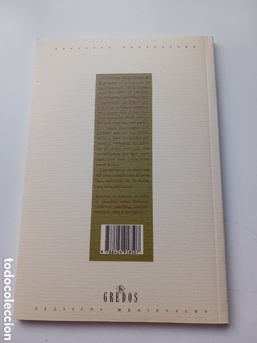 Libros de segunda mano: Cantar de la Hueste de Igor 1997 - Foto 4
