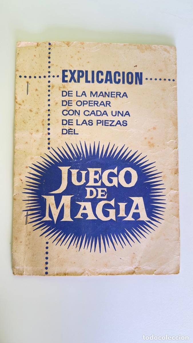 Libros de segunda mano: LIBRILLO DE EXPLICACIONES DEL JUEGO DE MAGIA BORRAS N&ordm;1. - Foto 1