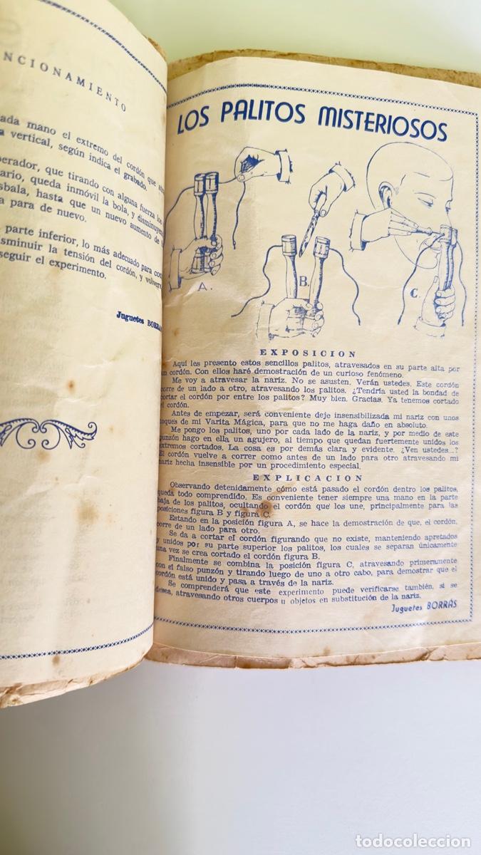 Libros de segunda mano: LIBRILLO DE EXPLICACIONES DEL JUEGO DE MAGIA BORRAS N&ordm;1. - Foto 4