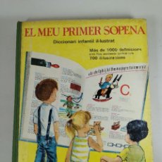 Libros de segunda mano: EL MEU PRIMER SOPENA. DICCIONARI INFANTIL IL.LUSTRAT. 1968