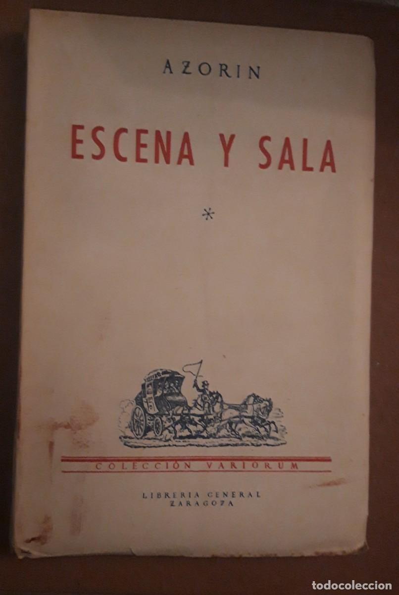 Libros de segunda mano: Escena y Sala. Azorin - Foto 1