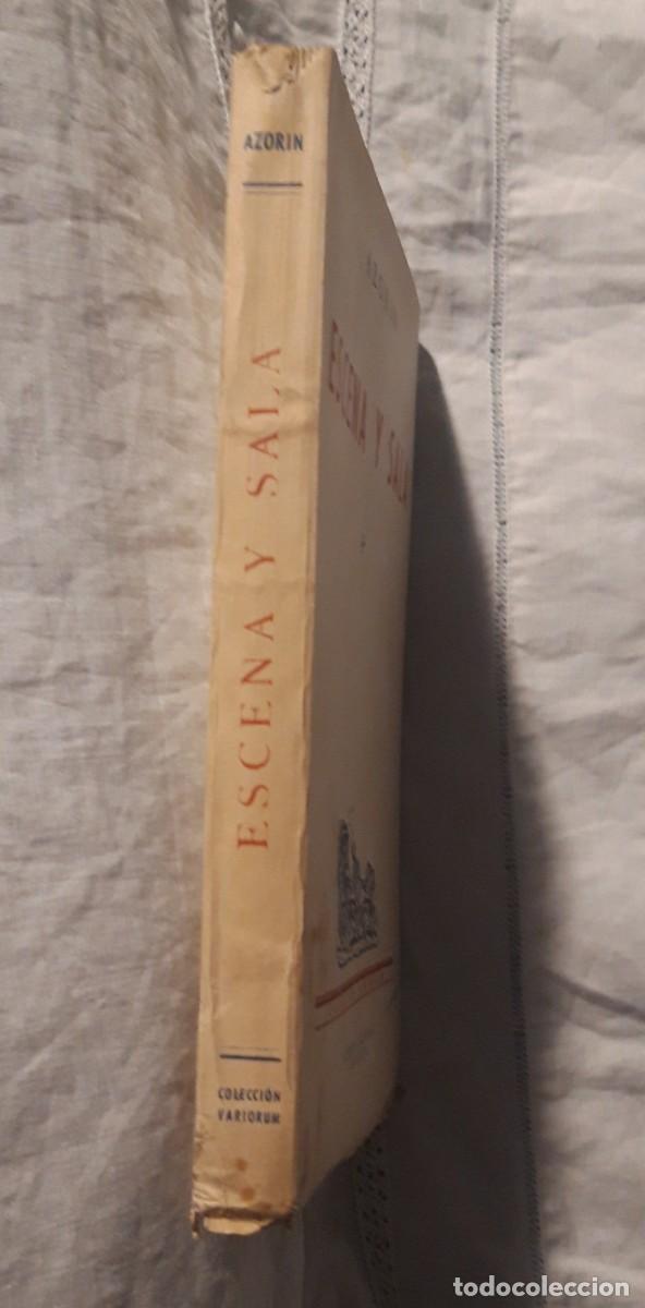 Libros de segunda mano: Escena y Sala. Azorin - Foto 2