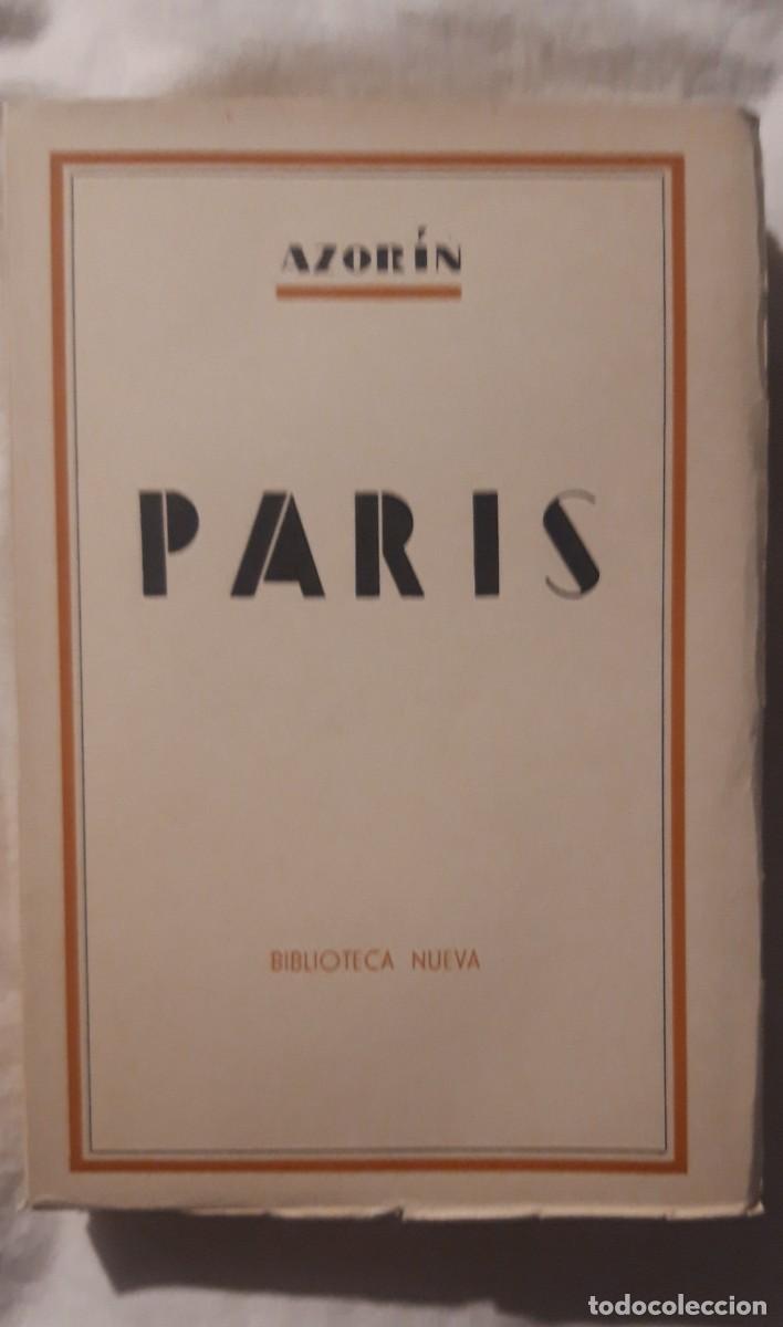 Libros de segunda mano: Paris. Azorin Biblioteca Nueva - Foto 1