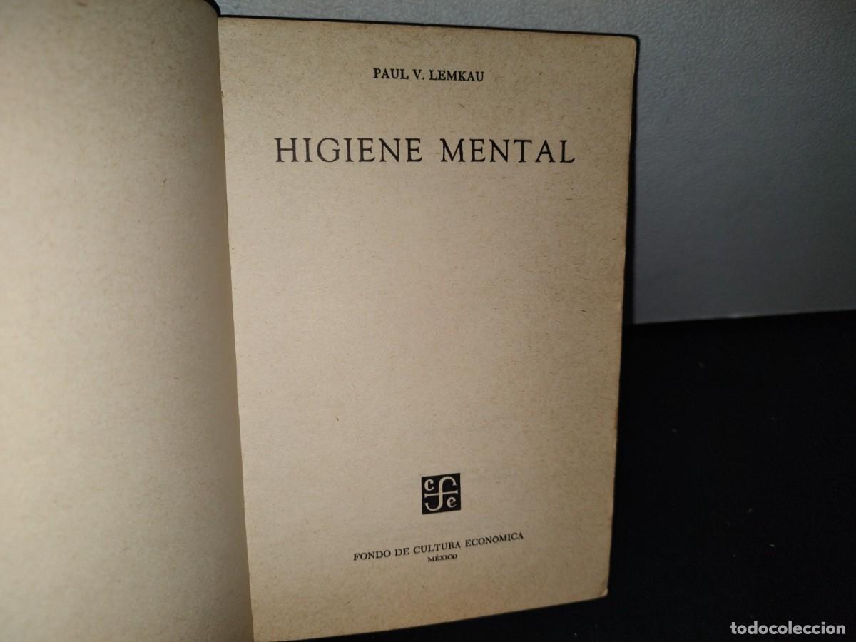 Libros de segunda mano: 177- HIGIENE MENTAL - PAUL V. LEMKAU - Foto 3