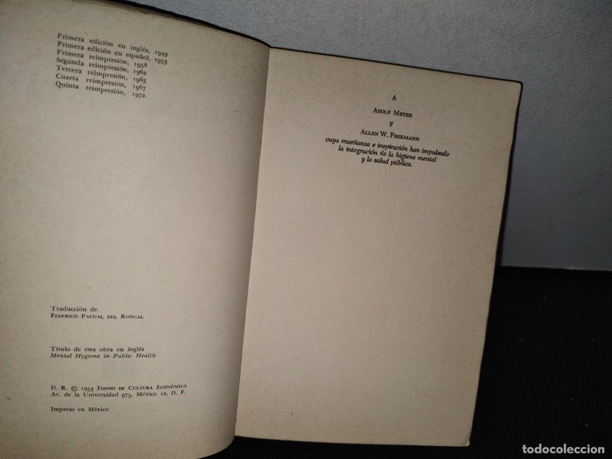 Libros de segunda mano: 177- HIGIENE MENTAL - PAUL V. LEMKAU - Foto 4