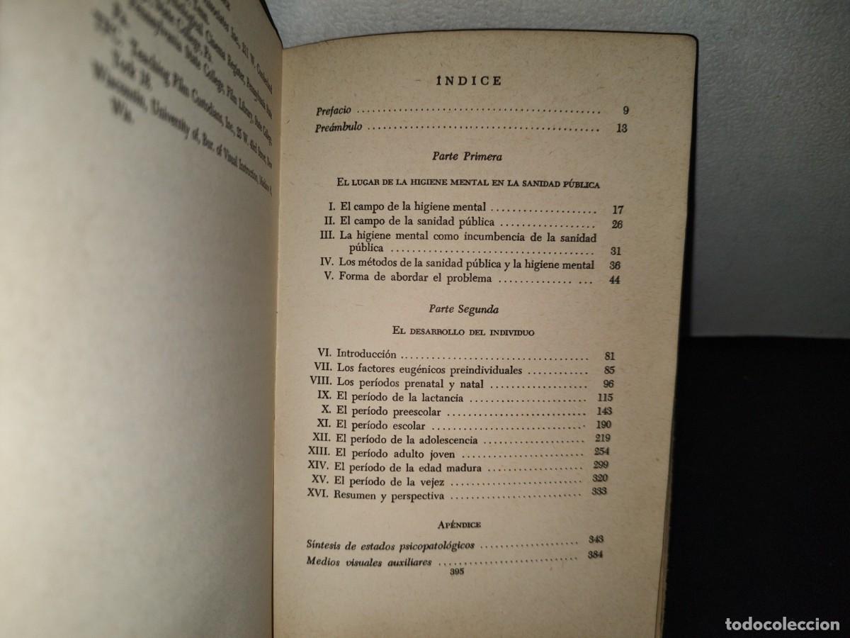 Libros de segunda mano: 177- HIGIENE MENTAL - PAUL V. LEMKAU - Foto 6