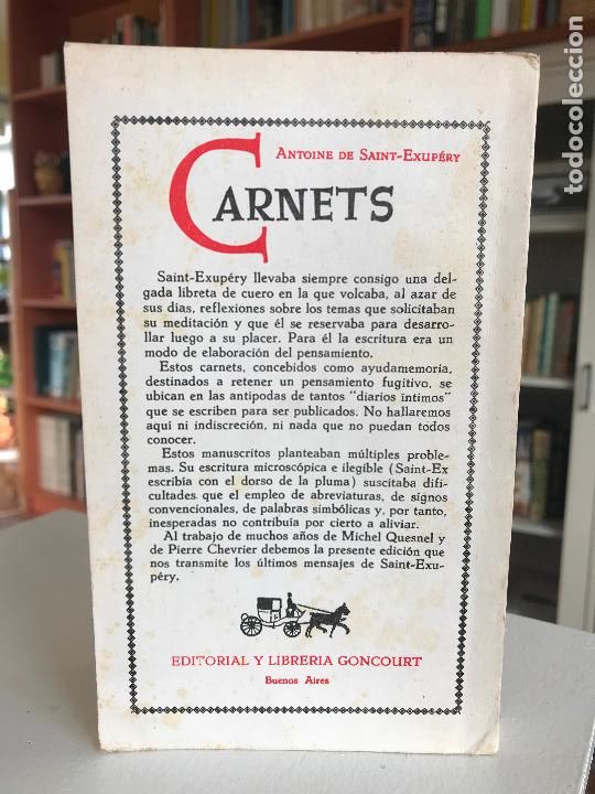 Libros de segunda mano: Carnets. Antoine de Saint-Exup&eacute;ry. - Foto 2