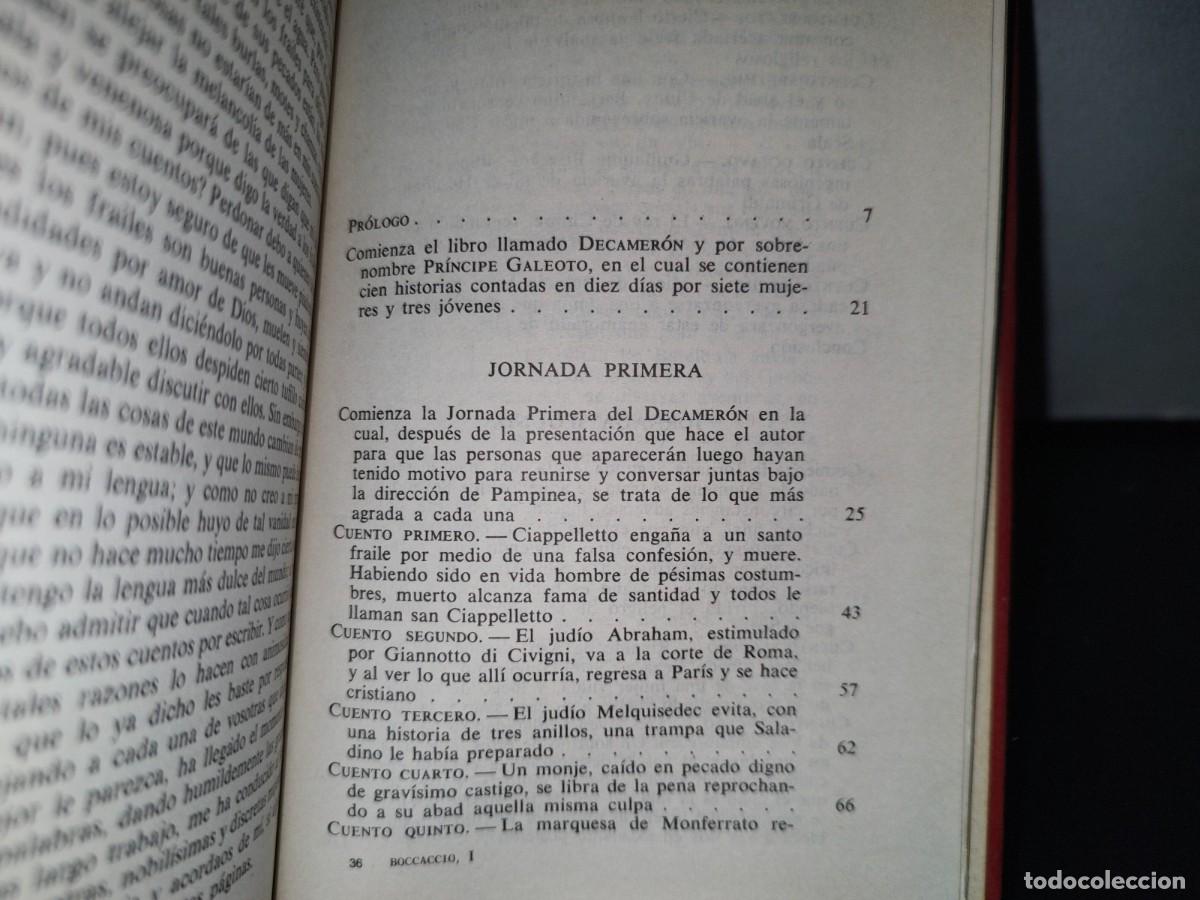 Libros de segunda mano: 177- DECAMER&Oacute;N. PR&Oacute;LOGO DE FERN&Aacute;NDEZ GUTI&Eacute;RREZ - BOCCACIO - CREDSA 1972 - Foto 7