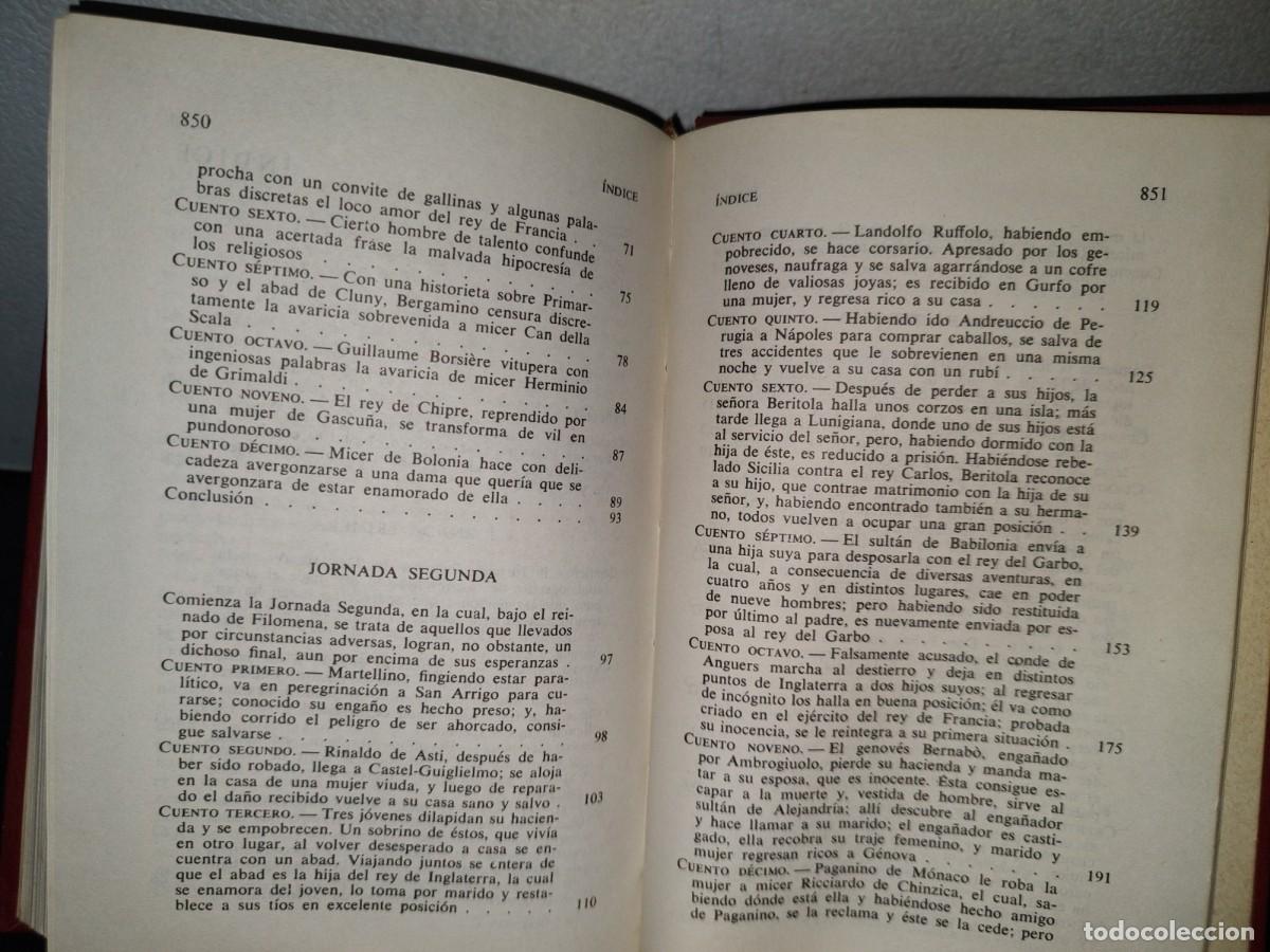 Libros de segunda mano: 177- DECAMER&Oacute;N. PR&Oacute;LOGO DE FERN&Aacute;NDEZ GUTI&Eacute;RREZ - BOCCACIO - CREDSA 1972 - Foto 8
