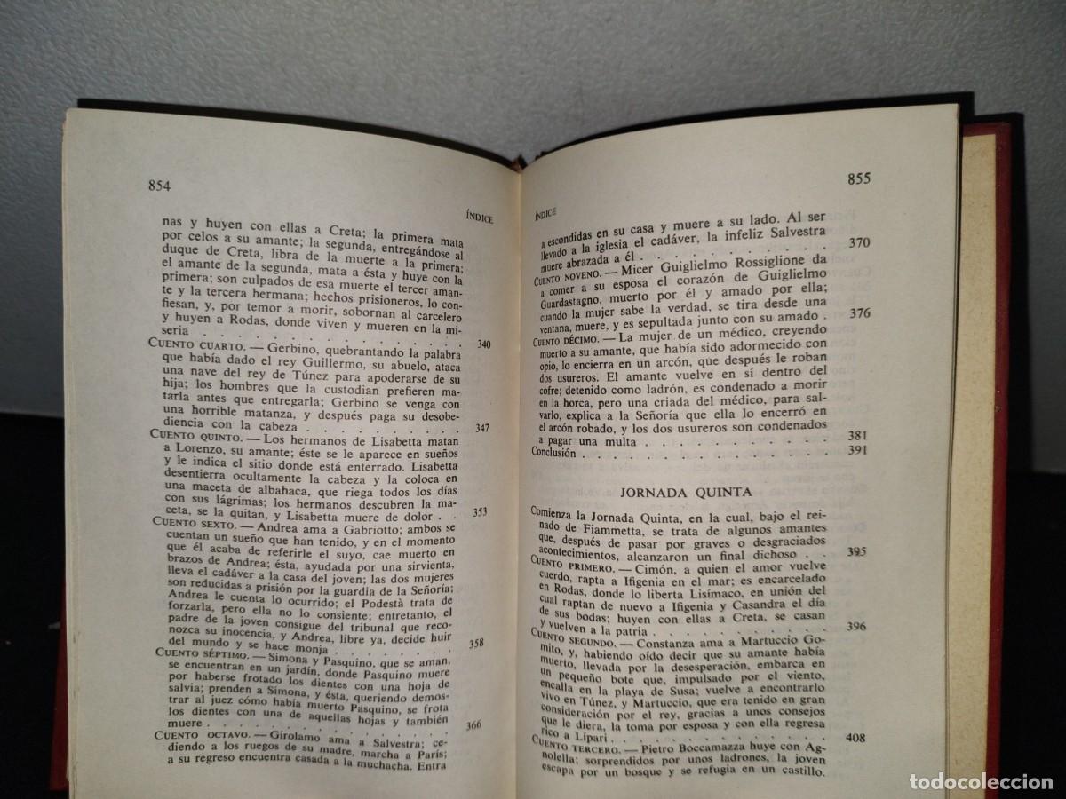 Libros de segunda mano: 177- DECAMER&Oacute;N. PR&Oacute;LOGO DE FERN&Aacute;NDEZ GUTI&Eacute;RREZ - BOCCACIO - CREDSA 1972 - Foto 10