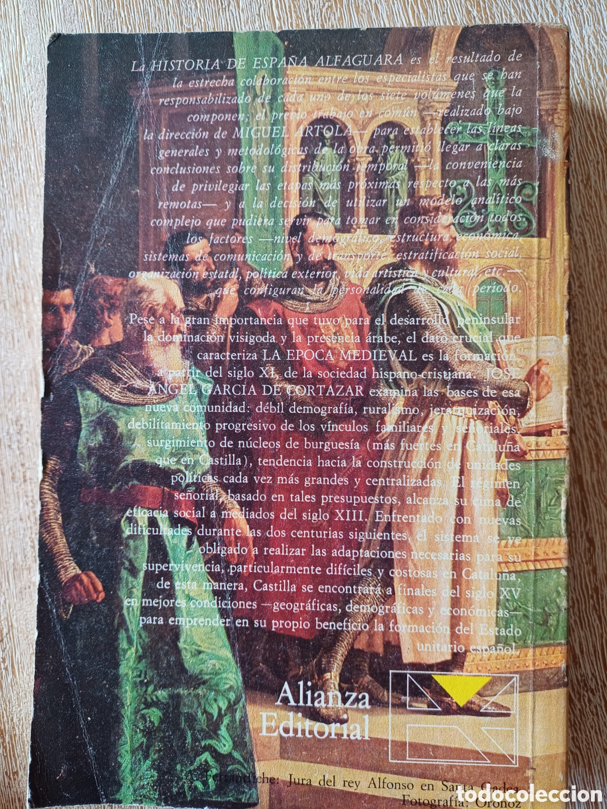 Libros de segunda mano: Historia de Espa&ntilde;a. Alfaguara. II. La &eacute;poca medieval. - Foto 4