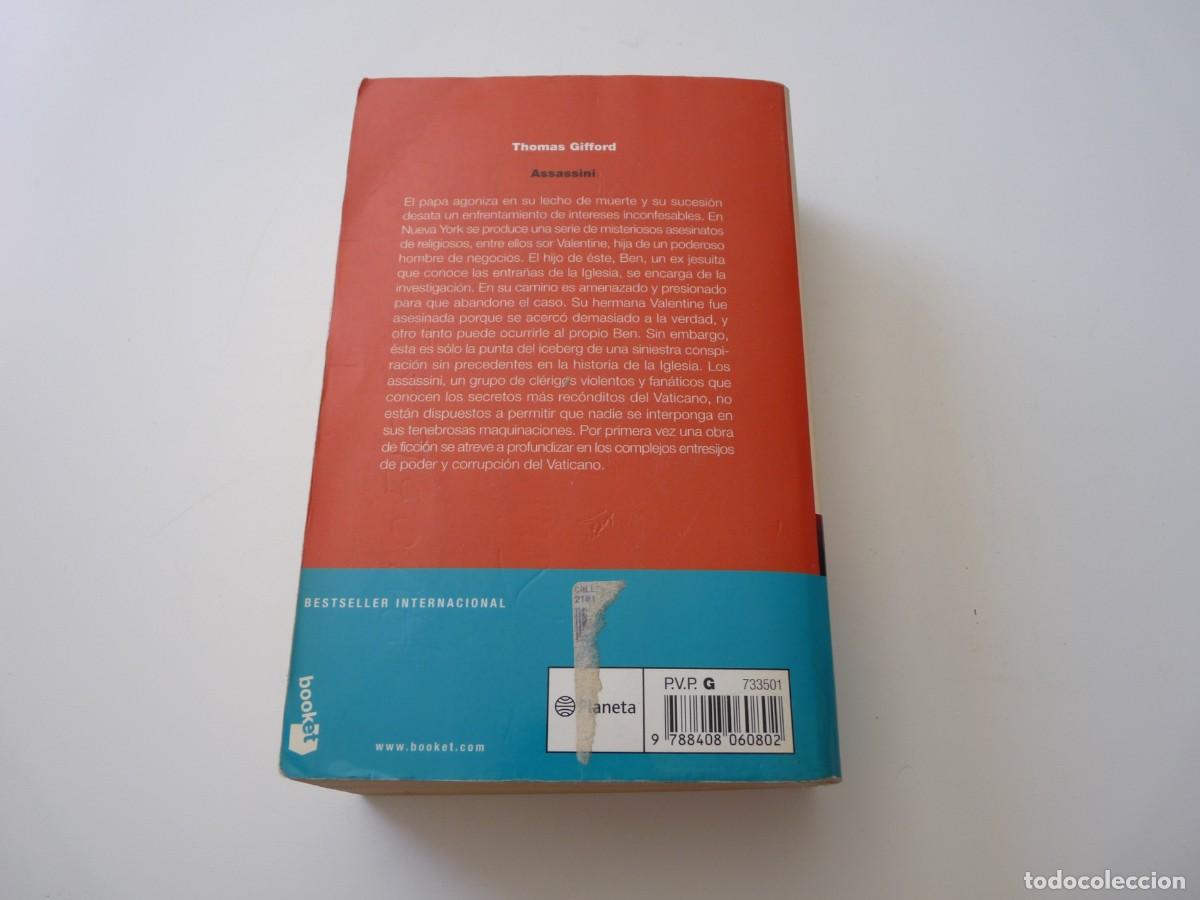 Libros de segunda mano: ASSASSINI de THOMAS GIFFORD REF: C-19 - Foto 2