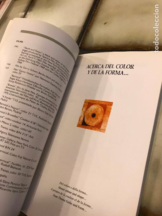 Libros de segunda mano: Berrocal. Acerca del color y de la forma. 1996 - Foto 2