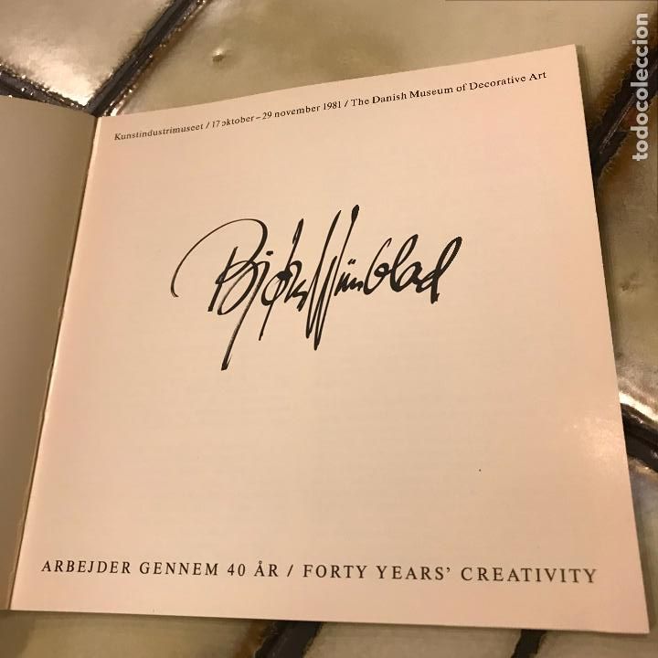 Libros de segunda mano: Bj&oslash;rn Wiinblad. 40 Ars Arbejde. 40 Years Creativity. 1981. (EN DAN&Eacute;S) - Foto 4